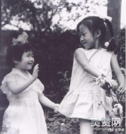 谢娜,童年,照片,爽赞网