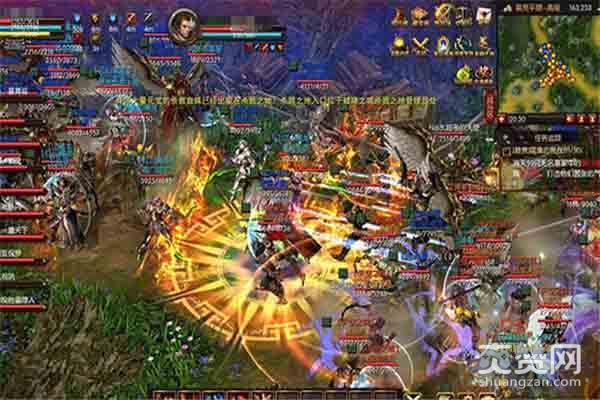 血战传奇,爽赞网,页游开服表,副本