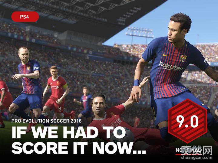 实况足球2018,IGN,评分,爽赞网