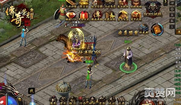 传奇荣耀,爽赞网,特色系统