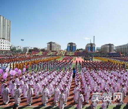 5599人同穿旗袍,中国风,旗袍,吉尼斯纪录,爽赞网