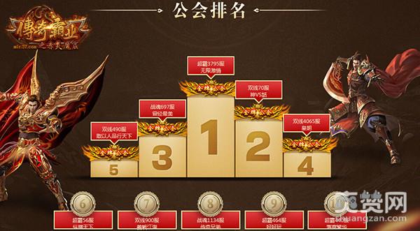 传奇霸业,爽赞网,名人堂活动