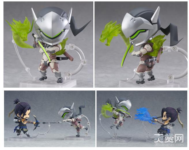 守望先锋,源氏,粘土人,手办,爽赞网