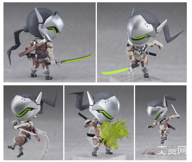 守望先锋,源氏,粘土人,手办,爽赞网