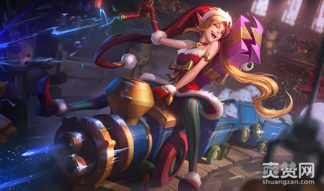 英雄联盟,冰雪节,新皮肤,金克斯,波比,爽赞网