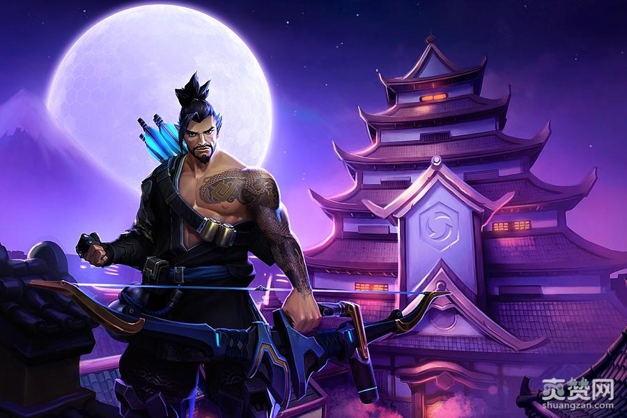 暴雪英雄,爽赞网,暴雪,半藏,斗阵特工