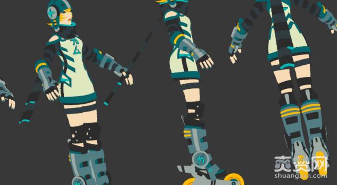 街头涂鸦,Sony,Jet Set Radio,爽赞网