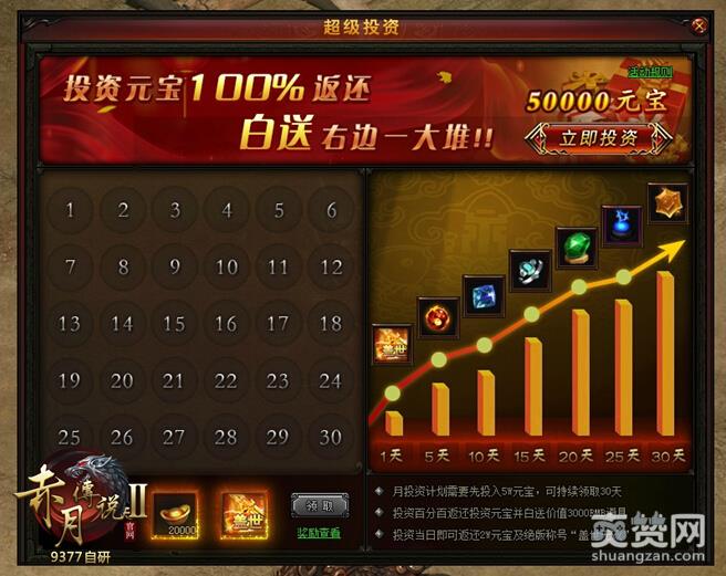 赤月传说2,爽赞网,盖世无双