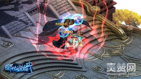 哪吒战杨戬,爽赞网,锁妖塔