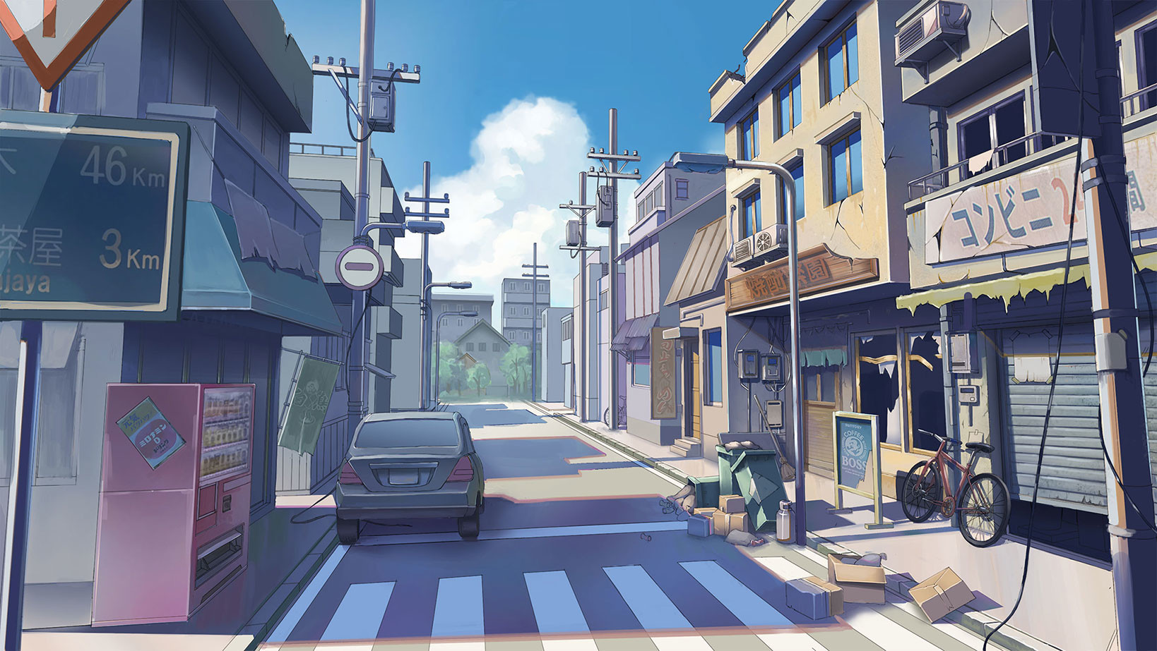 二次元风景画欣赏